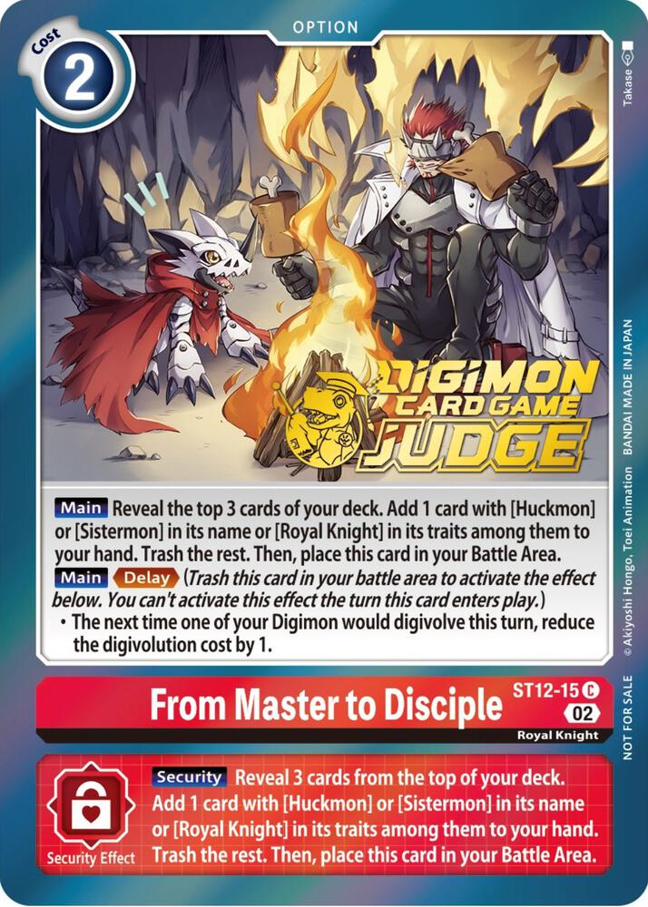 From Master to Disciple (Judge Pack 3) card image