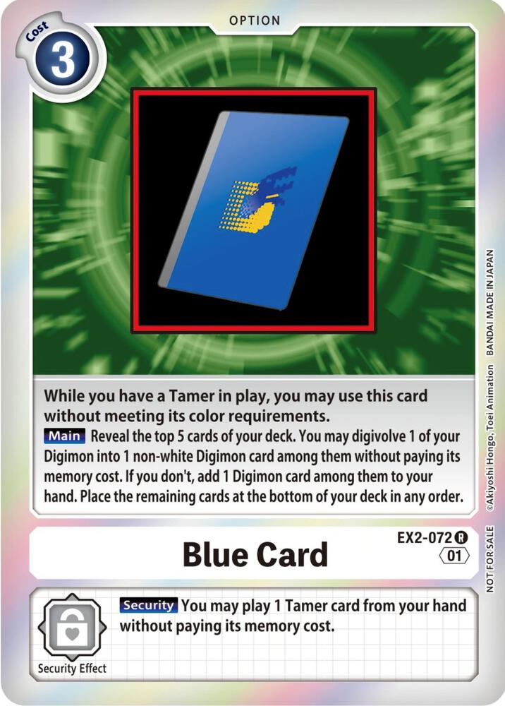Blue Card (Event Pack 4) card image