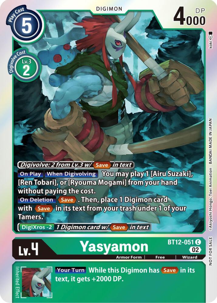 Yasyamon (Box Topper) card image