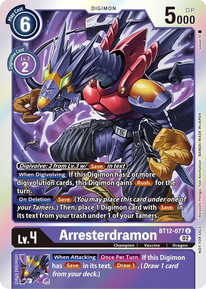 Arresterdramon (Box Topper) card image