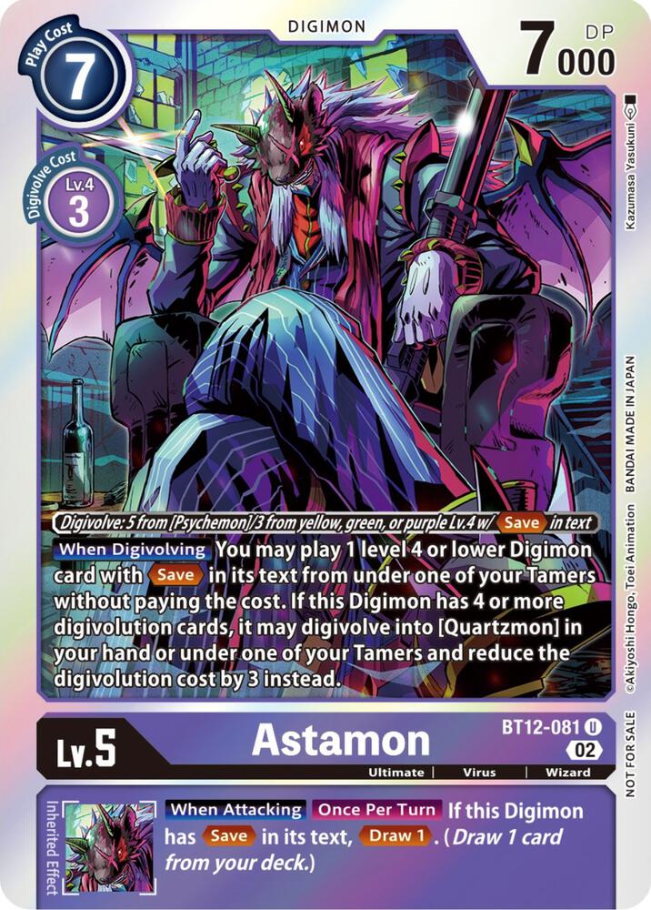 Astamon (Box Topper) card image