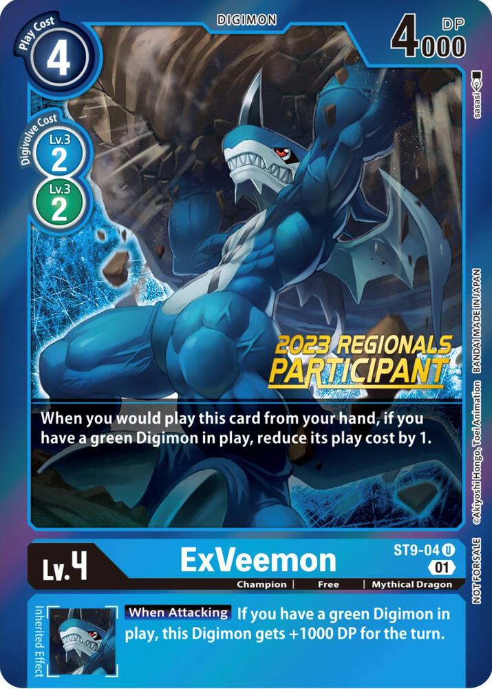 ExVeemon (2023 Regionals Participant) card image