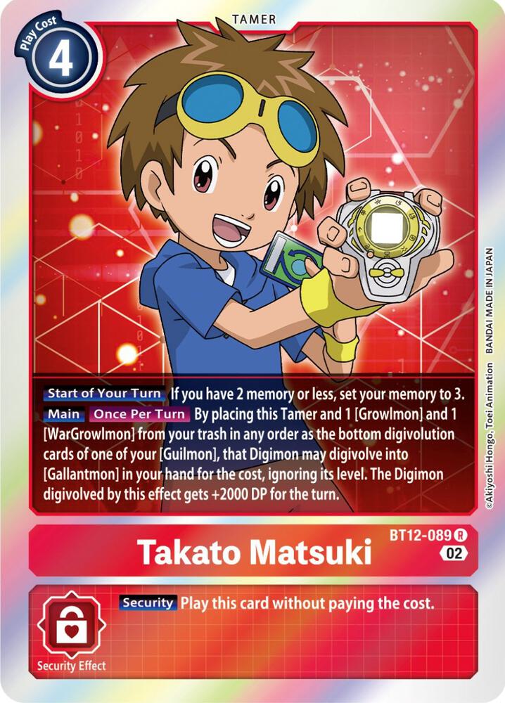 Takato Matsuki card image
