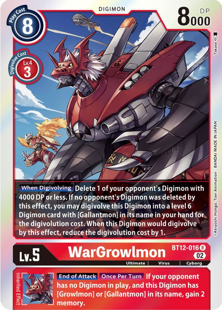 WarGrowlmon card image