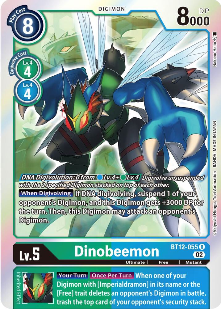 Dinobeemon card image