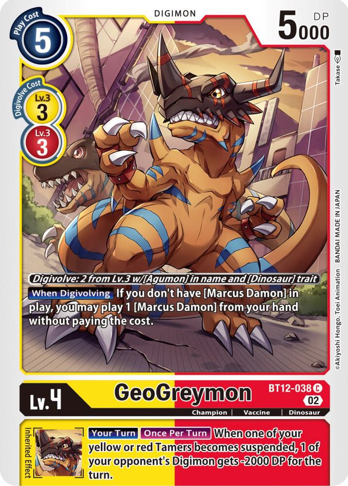 GeoGreymon card image