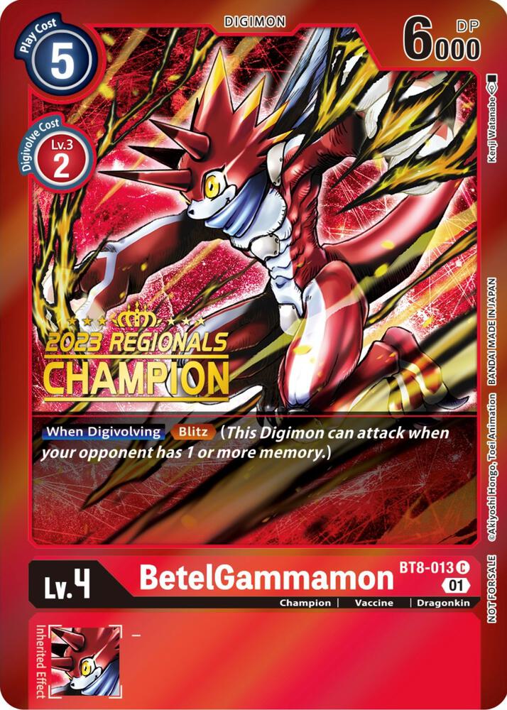 BetelGammamon (2023 Regionals Champion) card image