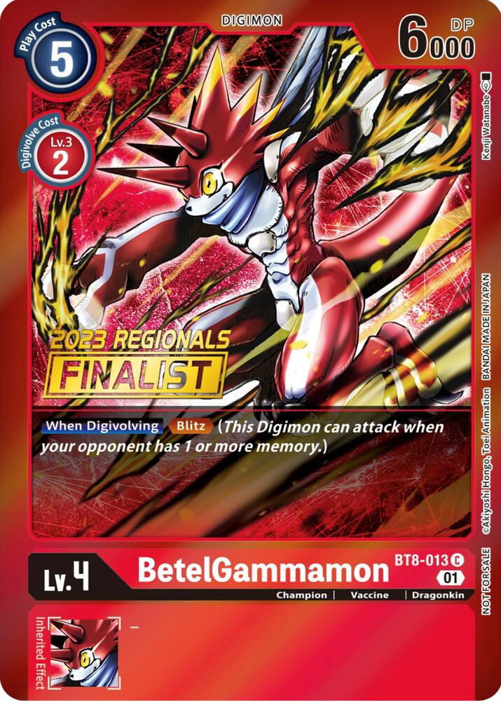 BetelGammamon (2023 Regionals Finalist) card image