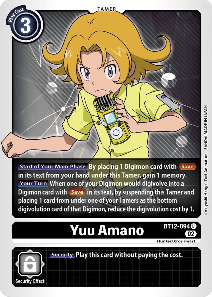 Yuu Amano card image