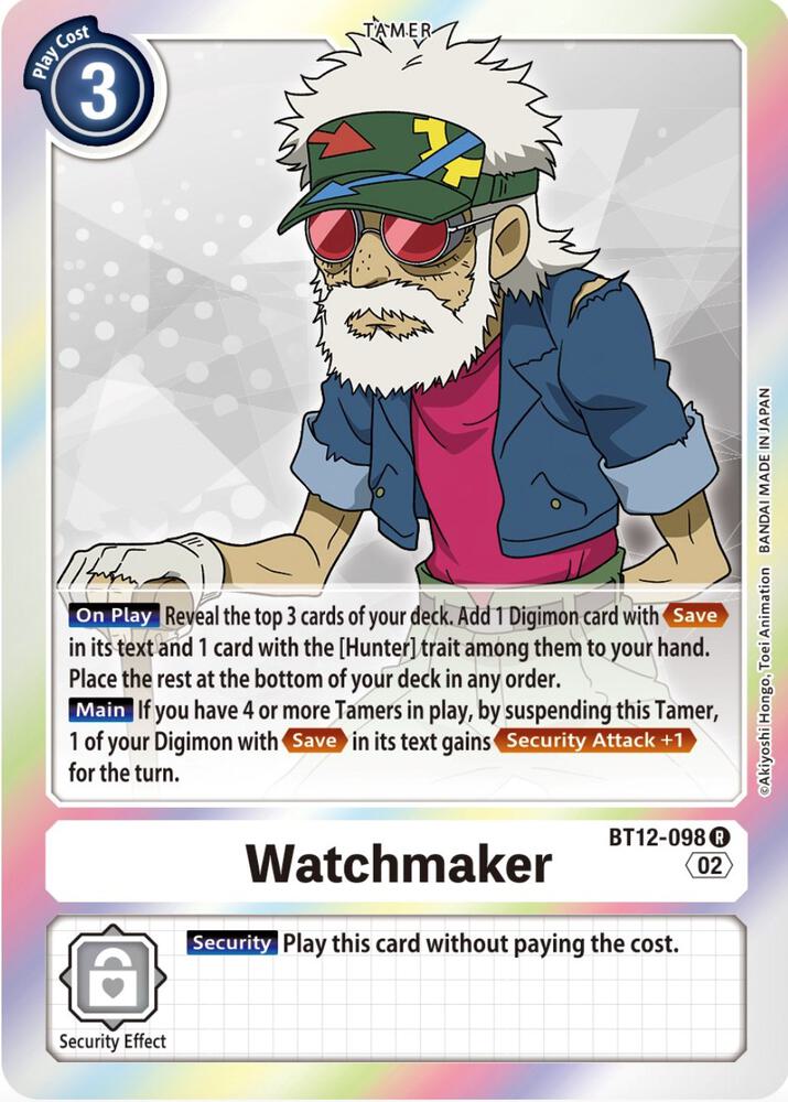 Watchmaker card image