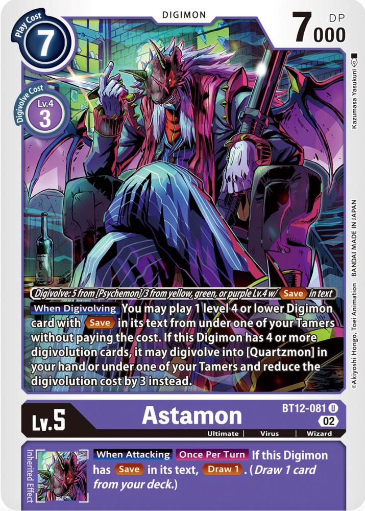 Astamon card image