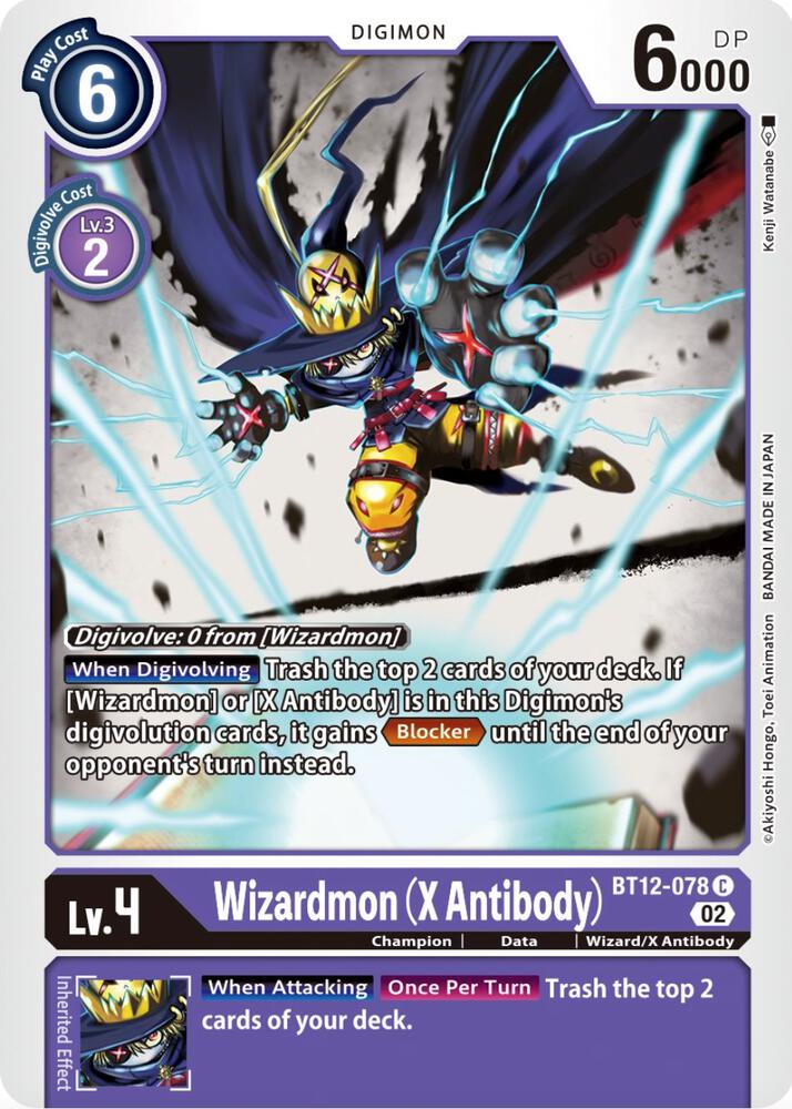 Wizardmon (X Antibody) card image