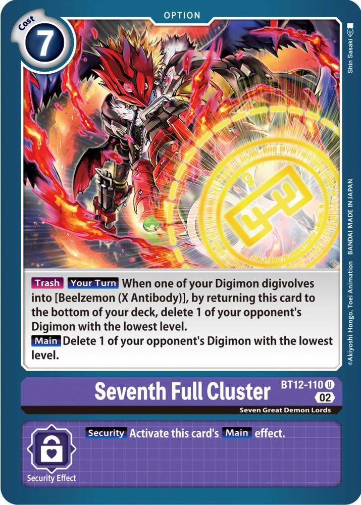 Seventh Full Cluster card image