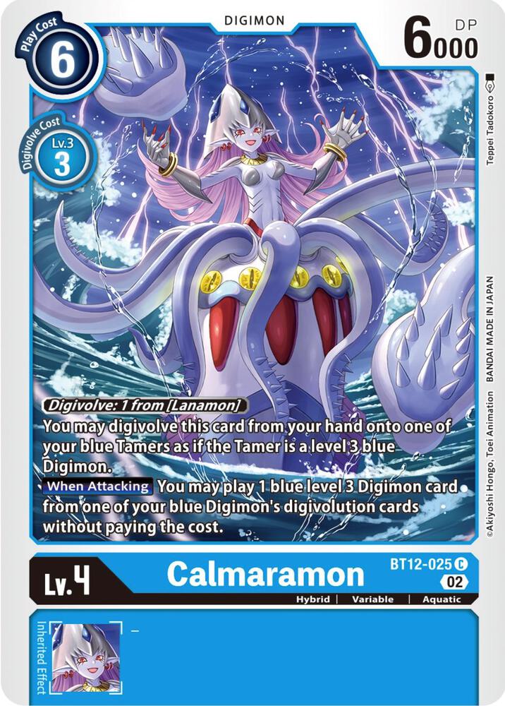 Calmaramon card image