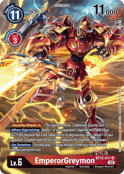 EmperorGreymon (Alternate Art) card image