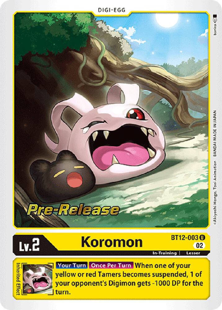 Koromon card image