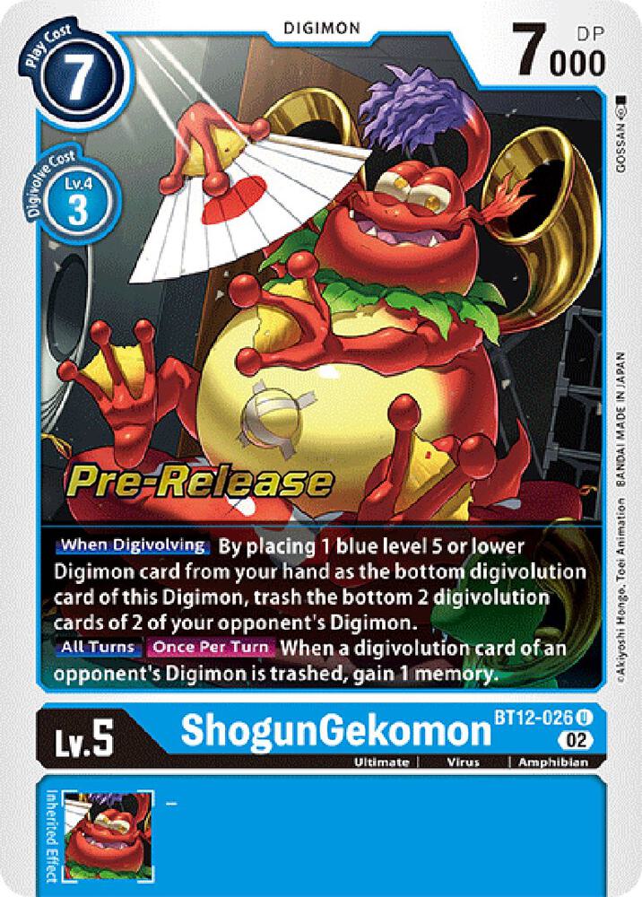 ShogunGekomon card image