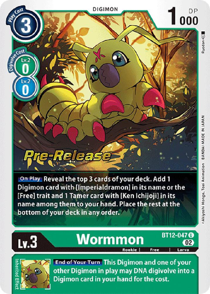 Wormmon card image