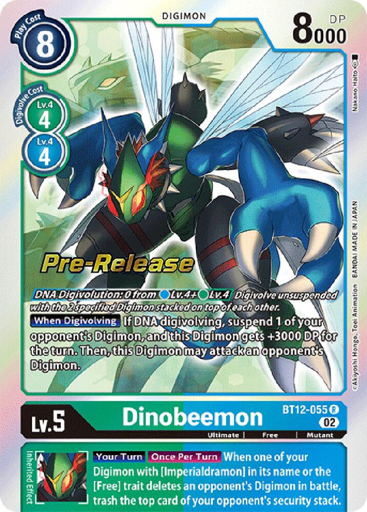 Dinobeemon card image