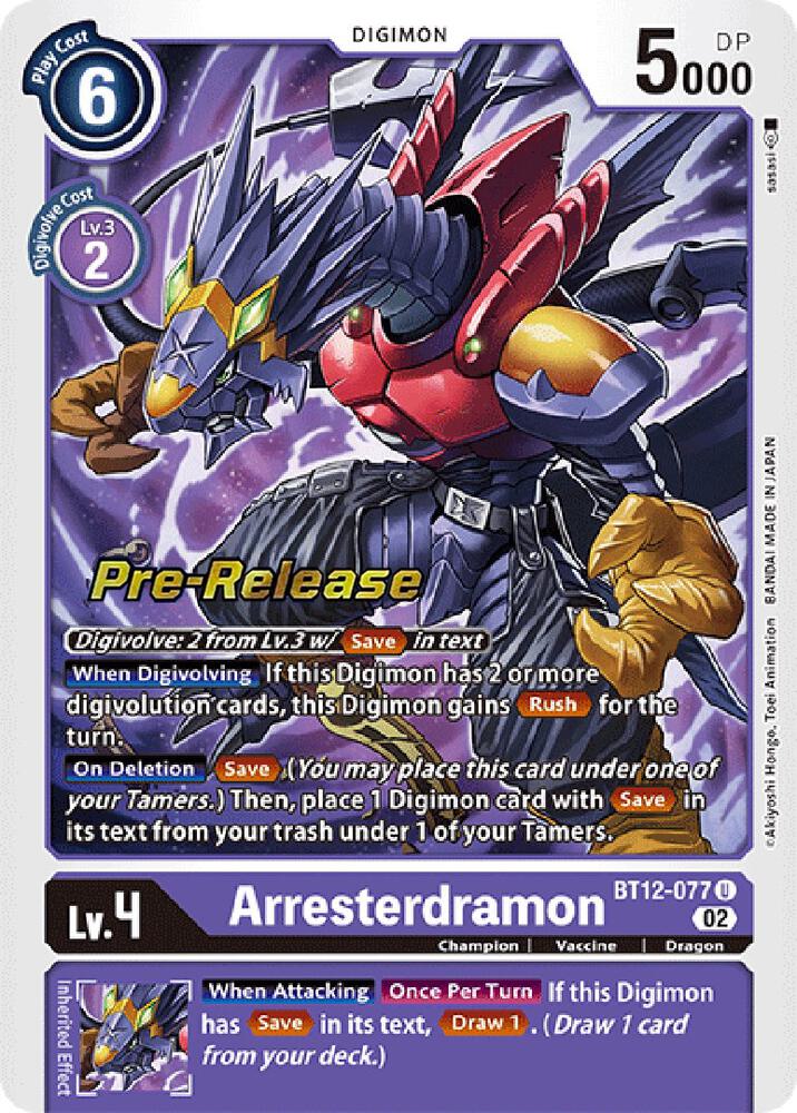 Arresterdramon card image