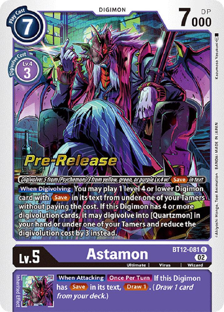 Astamon card image