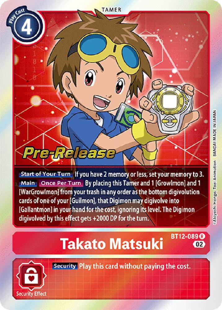Takato Matsuki card image