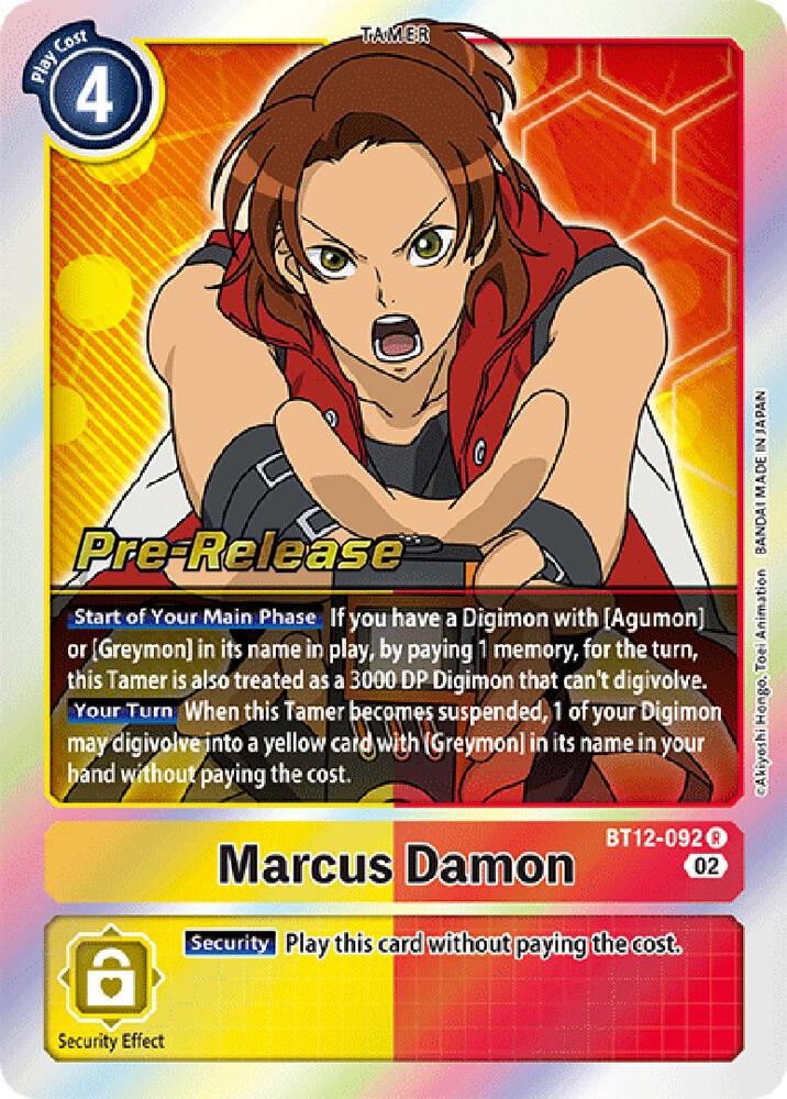 Marcus Damon card image