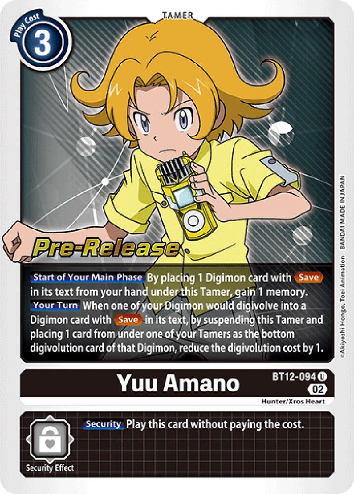 Yuu Amano card image