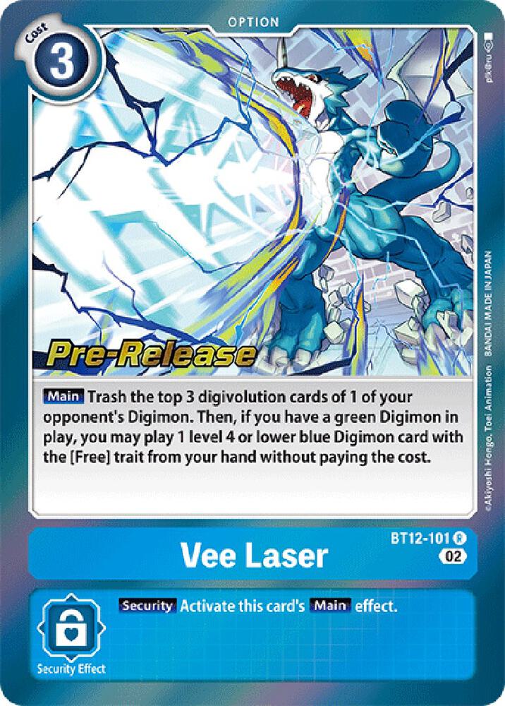 Vee Laser card image