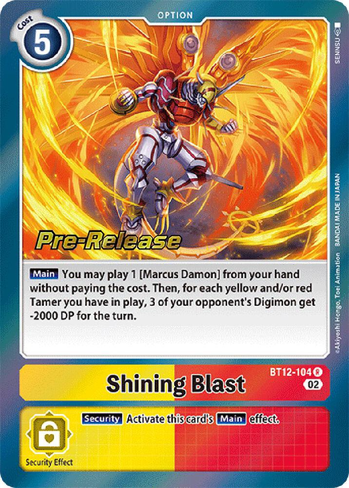 Shining Blast card image