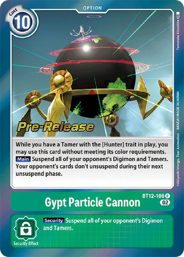 Gypt Particle Cannon card image