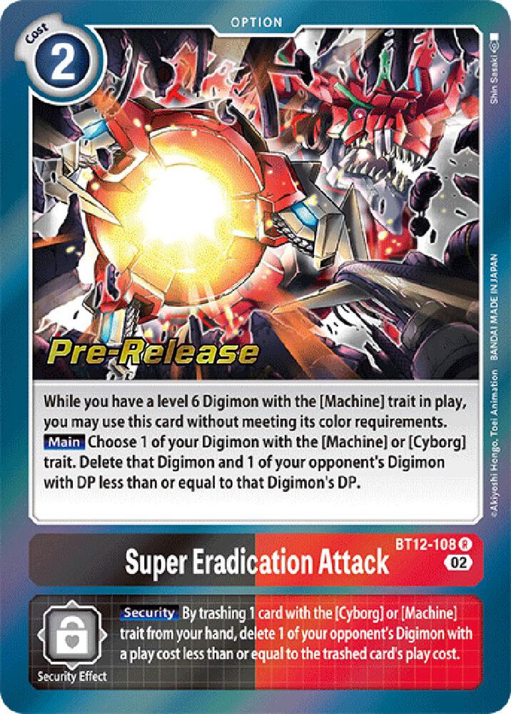 Super Eradication Attack card image