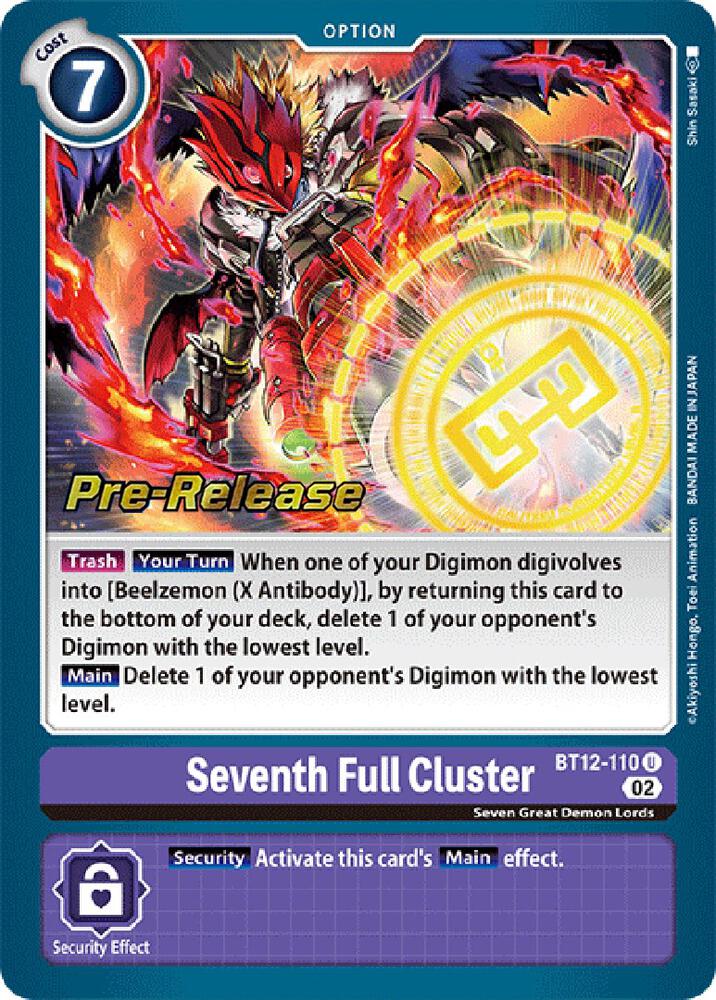 Seventh Full Cluster card image