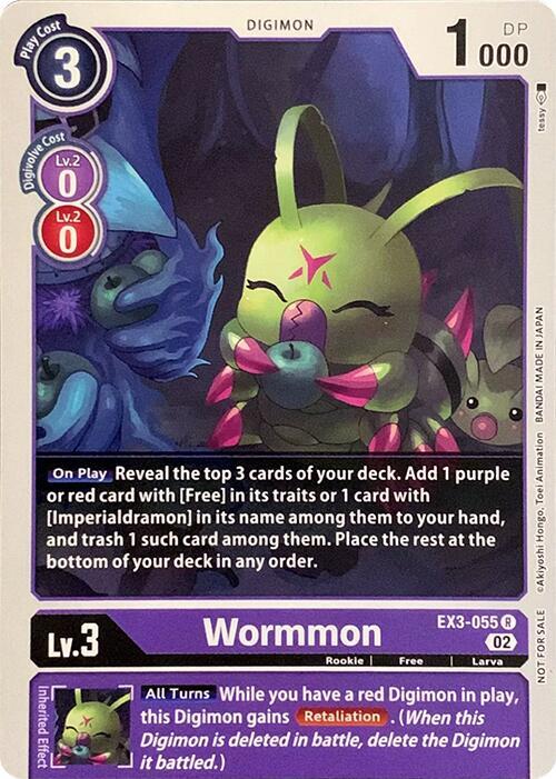 Wormmon card image