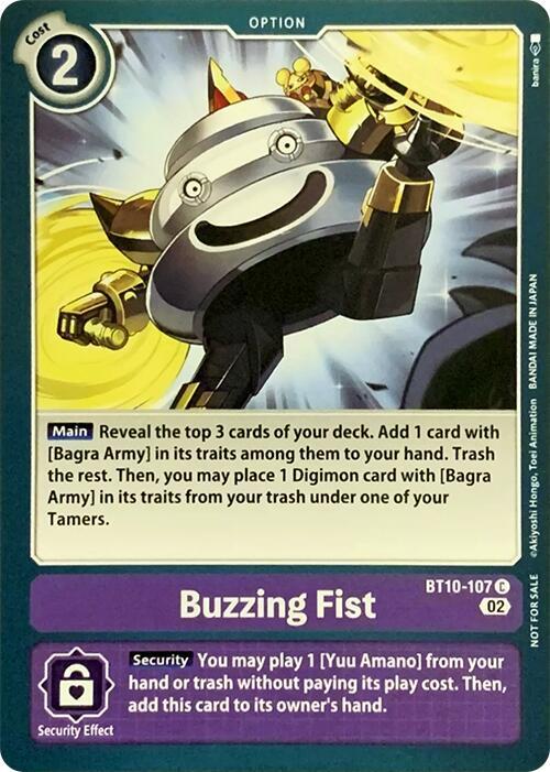 Buzzing Fist card image