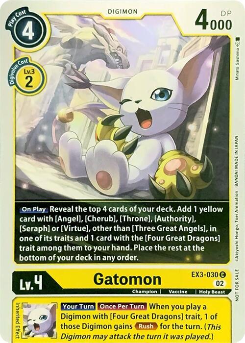 Gatomon card image