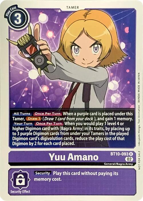 Yuu Amano card image