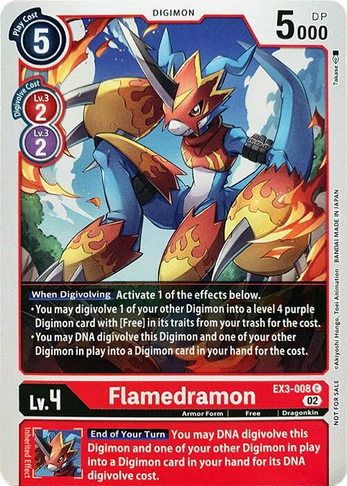 Flamedramon card image