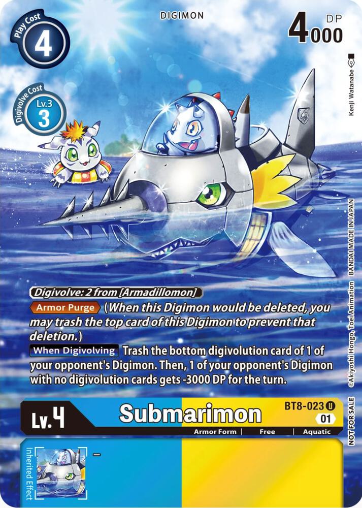 Submarimon (Official Tournament Pack Vol.9) card image