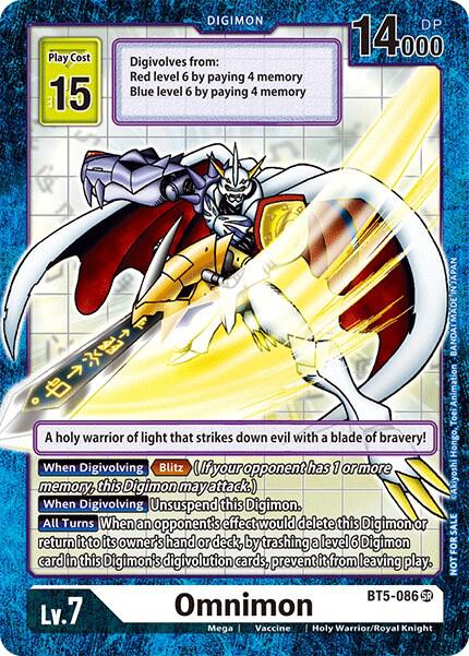 Omnimon (Across Time Box Promo) card image
