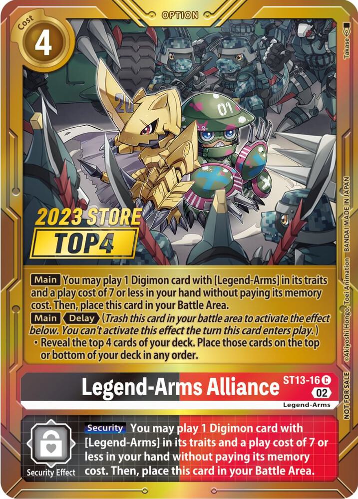 Legend-Arms Alliance (2023 Store Top 4) card image