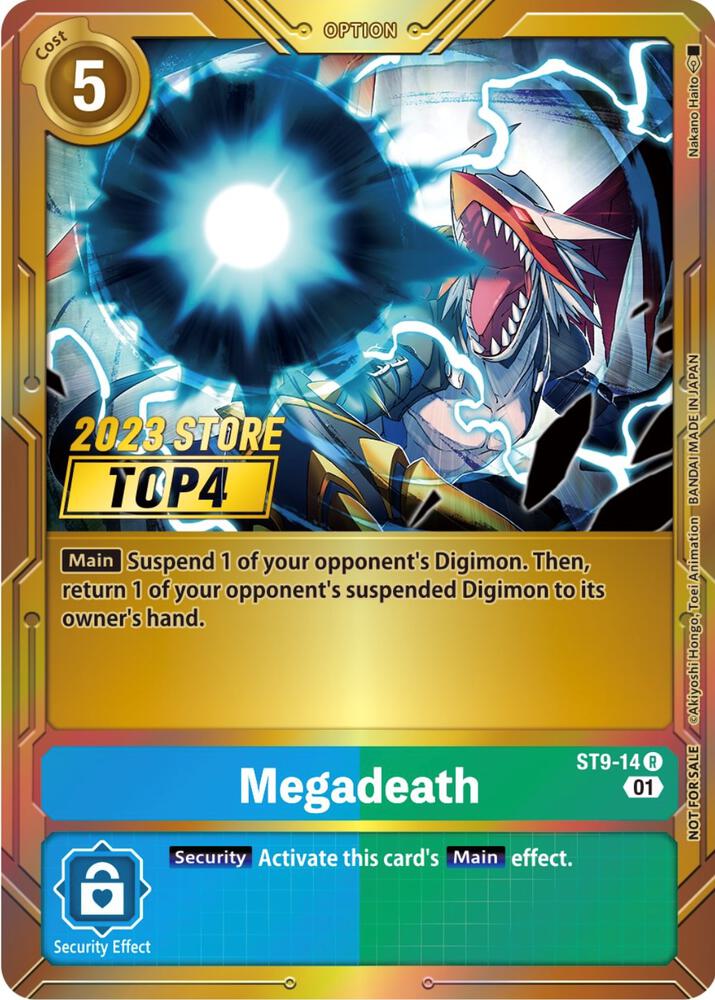 Megadeath (2023 Store Top 4) card image