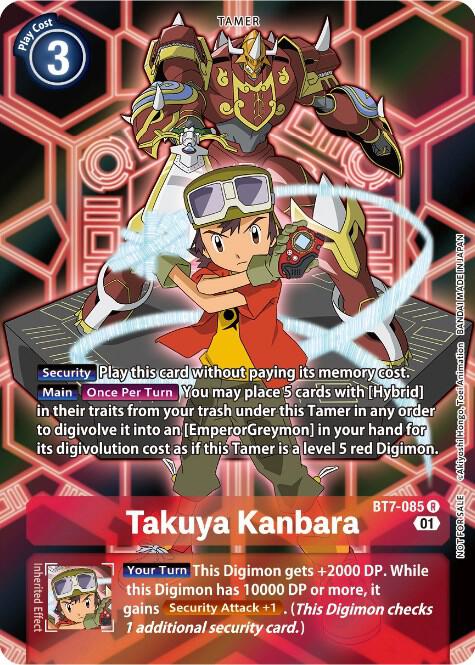 Takuya Kanbara (D-Scanner Alternate Art) card image
