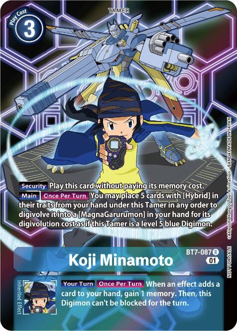 Koji Minamoto (D-Scanner Alternate Art) card image