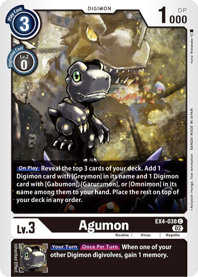 Agumon - EX4-038 card image