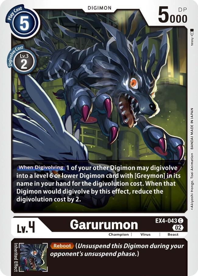 Garurumon card image