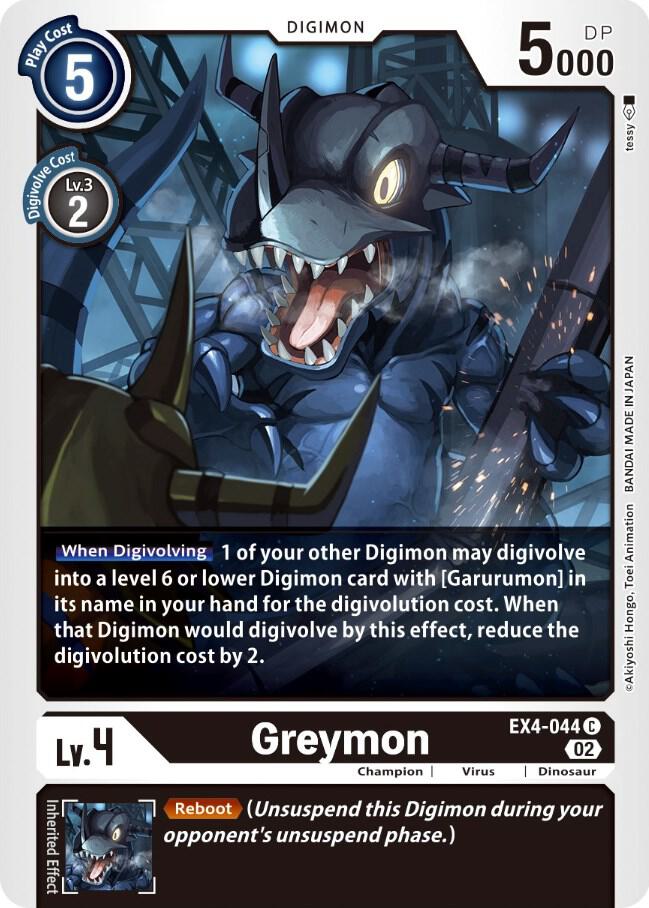 Greymon - EX4-044 card image
