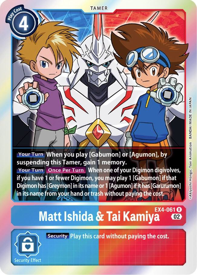Matt Ishida & Tai Kamiya card image