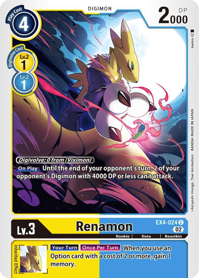 Renamon card image