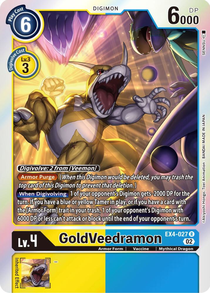 GoldVeedramon card image